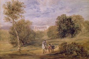 Haddon Hall from the Park by David Cox