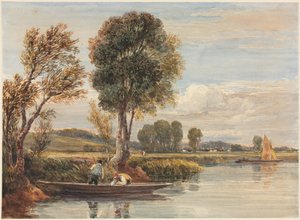 On the Thames, c. 1827-1829