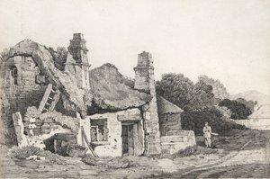 Ruined Cottage by David Cox