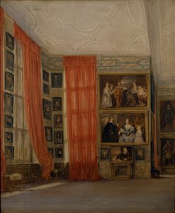 The Long Gallery at Hardwick by David Cox