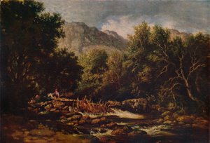 On the Lledr, c1844