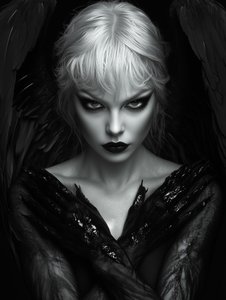 Dark Angel Portrait