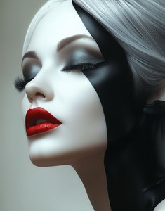 Elegant Duality Portrait