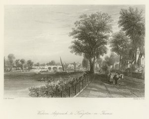 Western Approach to Kingston-on-Thames