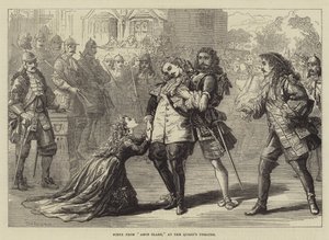 Scene from Amos Clark, at the Queen