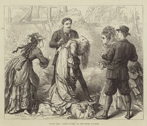 Scene from False Shame, at the Globe Theatre by David Henry Friston