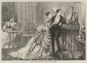 Scene from Lady Flora, at the Court Theatre by David Henry Friston