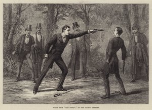 Scene from Led Astray, at the Gaiety Theatre by David Henry Friston