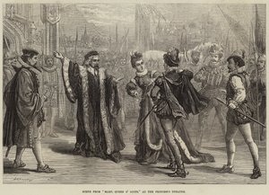 Scene from Mary, Queen of Scots, at the Princess