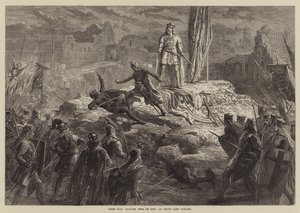 Scene from Richard Coeur de Lion, at Drury Lane Theatre by David Henry Friston