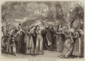 Scene from The Princess, at the Olympic Theatre by David Henry Friston