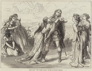 Scene from The Wicked World, at the Haymarket Theatre by David Henry Friston
