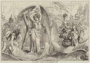 The Pantomimes, preparing for the Transformation Scene