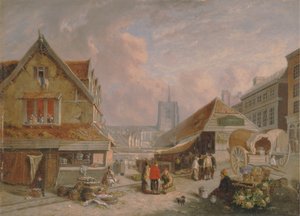 The Old Fishmarket, Norwich by David Hodgson