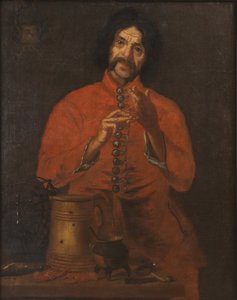 Hinric Hasenberger, a Court Jester by David Klöcker Ehrenstrahl