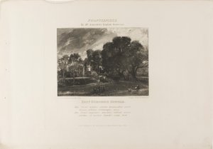 The River Stour, from Various Subjects of English Landscape Scenery by David Lucas