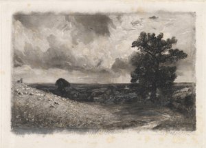 Noon by David Lucas after John Constable