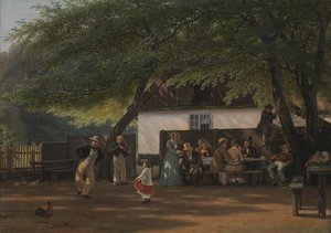 A Coffee Party at a Gamekeeper