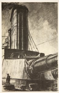 On a Battle-cruiser, illustration from 