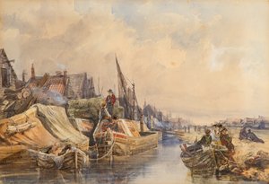 Canal Scene by David Murray