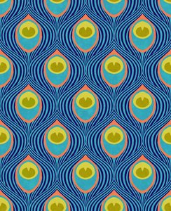 Peacock Cyan, 2019 by David Newton