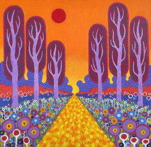 The Road To Fauvesville, 2013 by David Newton