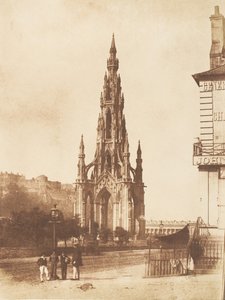 Edinburgh. The Scott Monument, 1843-47 by Hill and Adamson
