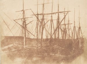 St. Andrews. Ships in the Harbor by Hill and Adamson