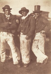 Alexander Rutherford, William Ramsay and John Linton, 1843-1847 by David Octavius Hill, Robert Adamson