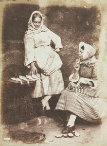 Newhaven Fishwives, Jeanie Wilson and Annie Linton, 1845