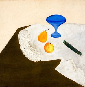 Still life with blue vase, 1919