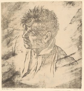 Portrait of a Man by David Pièrre Giottino Humbert de Superville