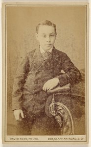 Unidentified well-dressed young boy by David Rees
