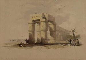 At Luxor, Thebes, Upper Egypt, from 