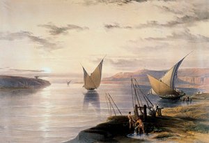 Boats on the Nile