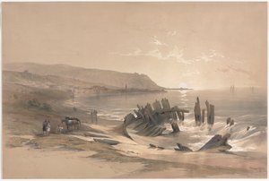 Caiaphas Looking Towards Mount Carmel by David Roberts