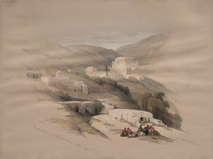 Christian Church of St. George at Ludd, Ancient Lydda by David Roberts