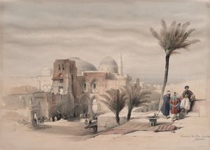 Church of the Holy Sepulchre, Jerusalem by David Roberts