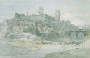 Durham, 1836 by David Roberts