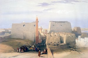 Grand Entrance to the Temple of Luxor, 19th century
