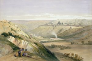 Jerusalem, April 5th 1839, plate 18 from Volume I of 