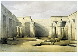Medinet Abu, Thebes - in 