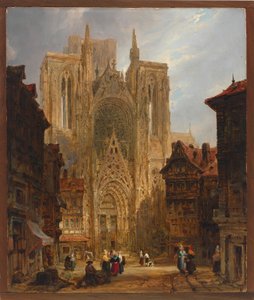 Rouen Cathedral by David Roberts