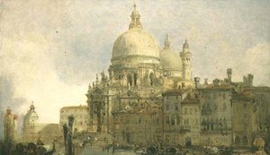 Santa Maria della Salute, Venice by David Roberts