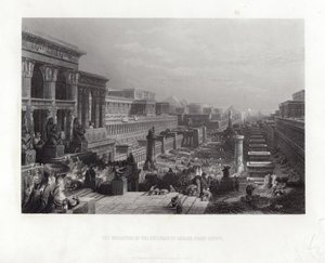 The Departure of the Children of Israel from Egypt by David Roberts