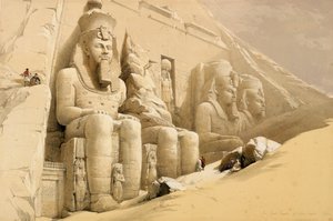 The Great Temple of Abu Simbel, Nubia, Egypt