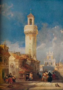Tower of the Church of San Nicholas de la Villa, Cordova, 1834