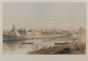 River view of buildings