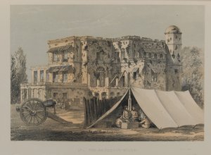 The Residency House, Lucknow by David Scott Lieutenant Colonel (after) Dodgson