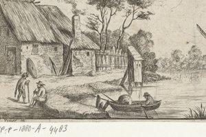 Landscape with Farm and Water by David Teniers (II)